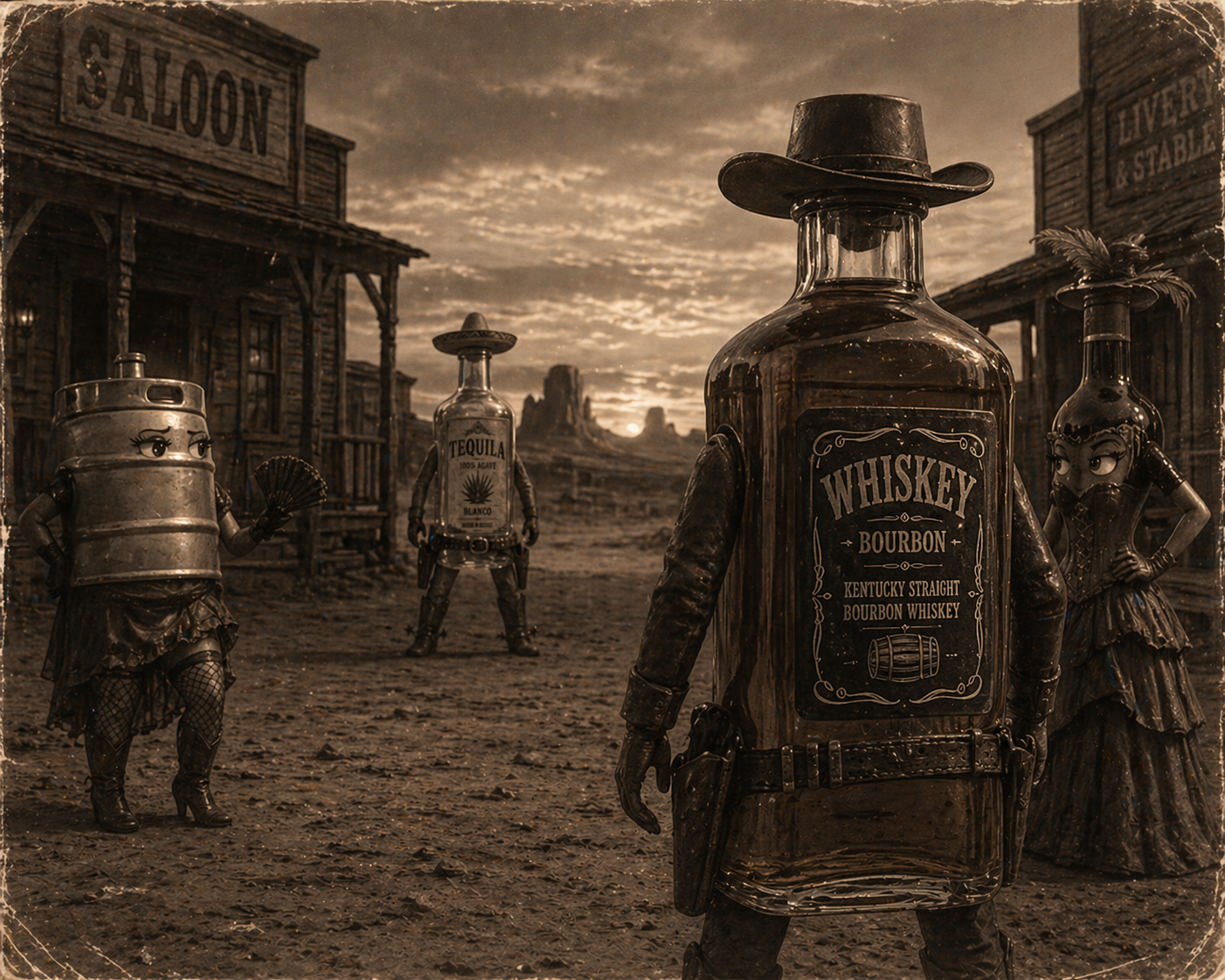 Whiskey vs Tequila –                              What’s Is Country Music’s Drink?